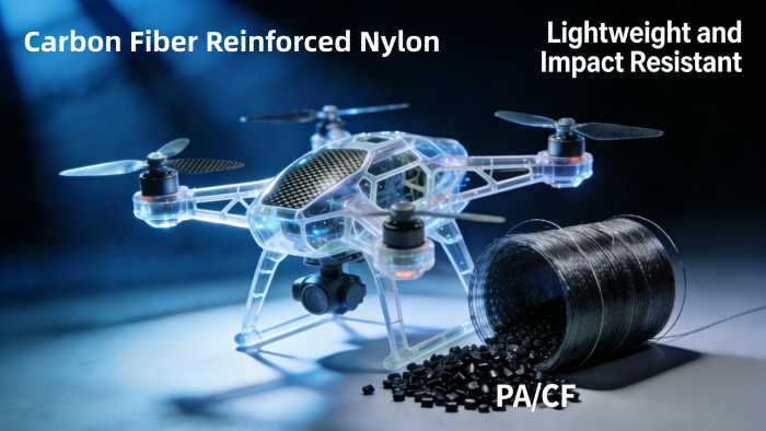 Drone Airframe Material:Carbon Fiber Reinforced Nylon (PA CF) Solutions